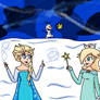 Elsa meets Rosalina