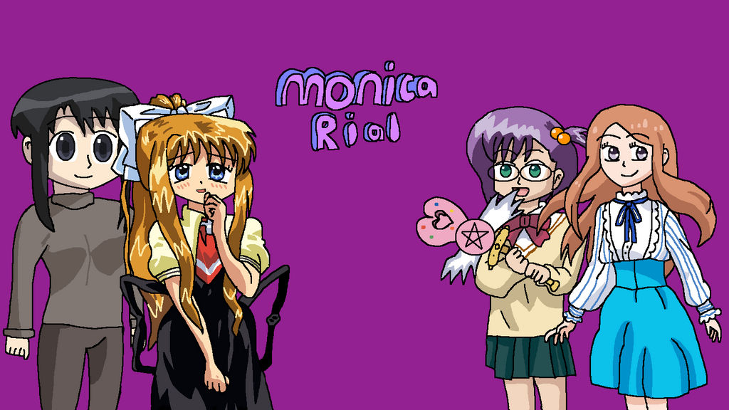 My Favorite Monica Rial Roles by AfroOtaku917 on DeviantArt