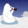 Ice Bear likes his Coke