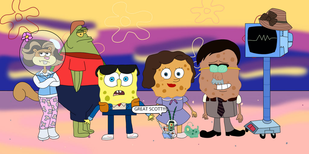 Sponge to the Future by AfroOtaku917 on DeviantArt