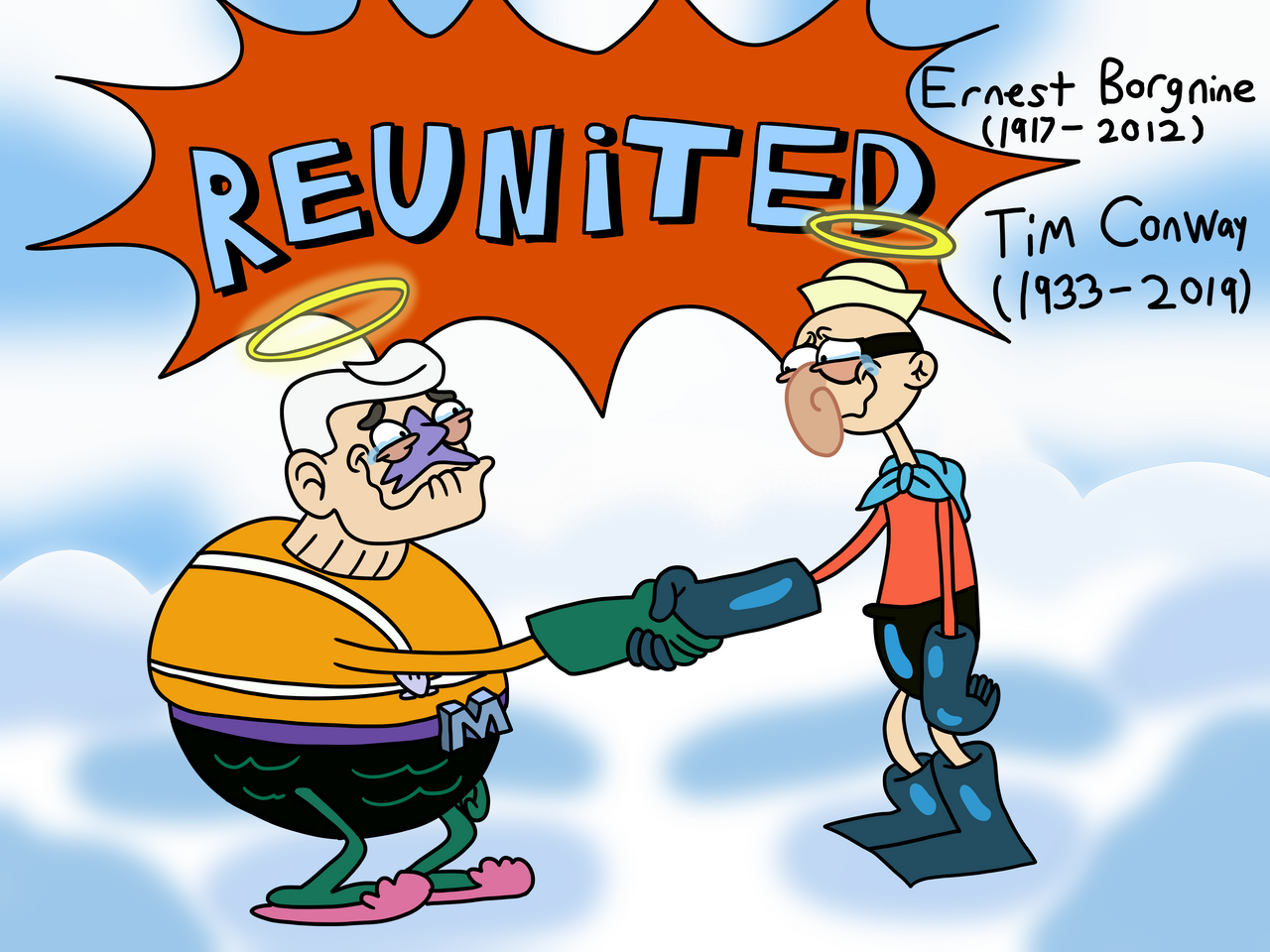 Tim Barnacle R.I.P. Tim Conway by AfroOtaku917 on DeviantArt