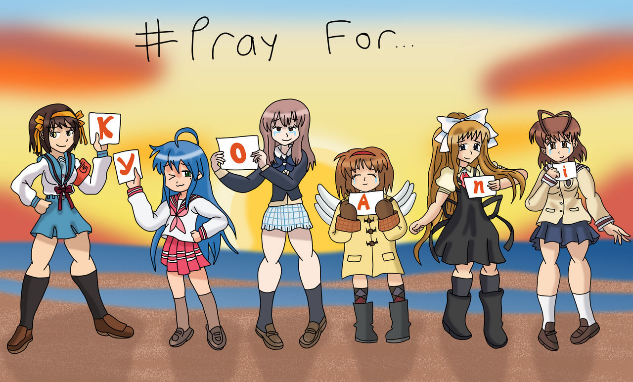 Pray For KyoAni by AfroOtaku917 on DeviantArt