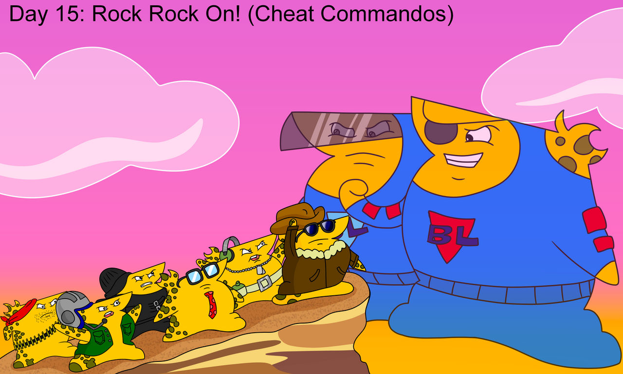 Junestar Runner Day 15: Cheat Commandos by AfroOtaku917 on DeviantArt