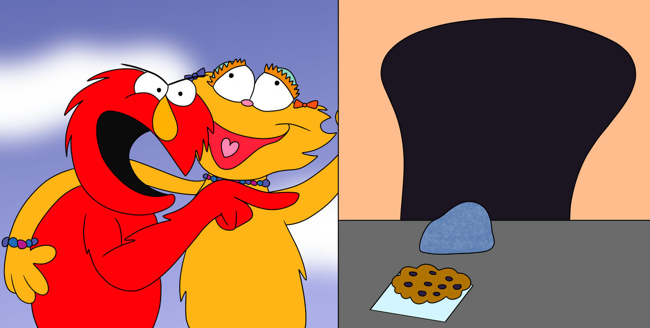 Elmo Roco Angry Elmo Yelling at Rocco by AfroOtaku917 on DeviantArt