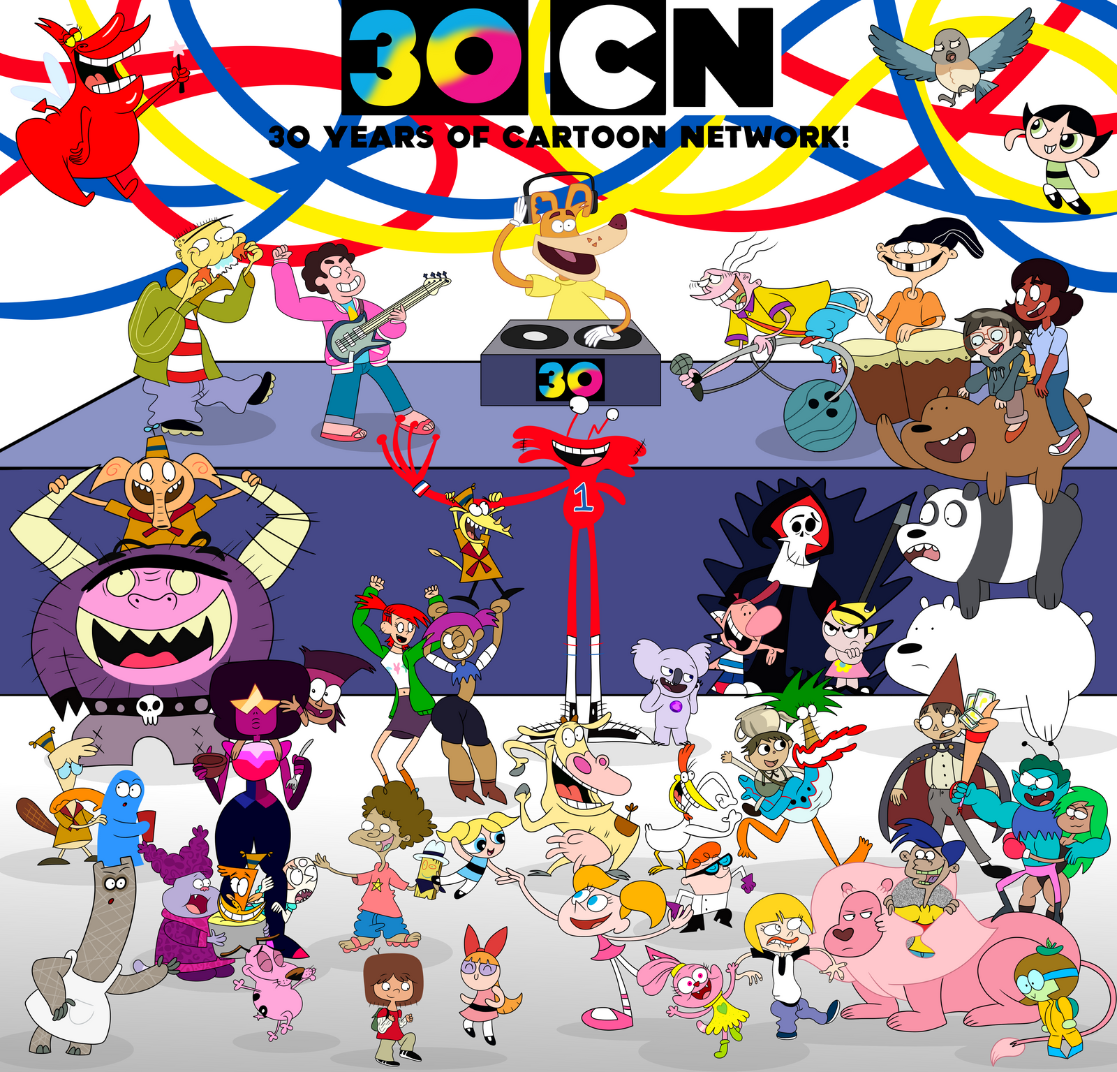 30 Years of Cartoon Network by AfroOtaku917 on DeviantArt 30 Years of Cartoon Network by AfroOtaku917 on DeviantArt