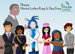 Martin Luther King Jr. Day Tribute by AfroOtaku917