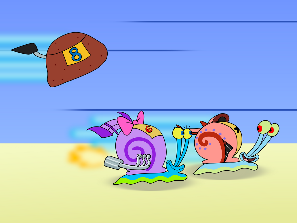 The Turbo Snail Race by AfroOtaku917 on DeviantArt