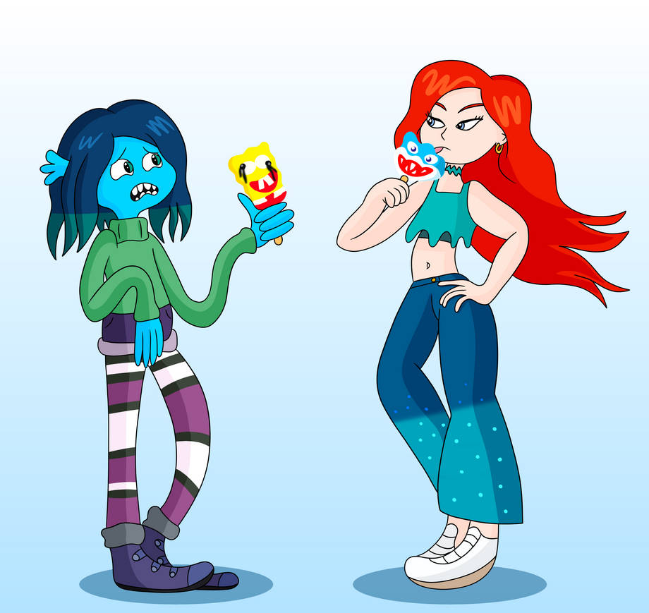 Ruby and Chelsea by AfroOtaku917 on DeviantArt