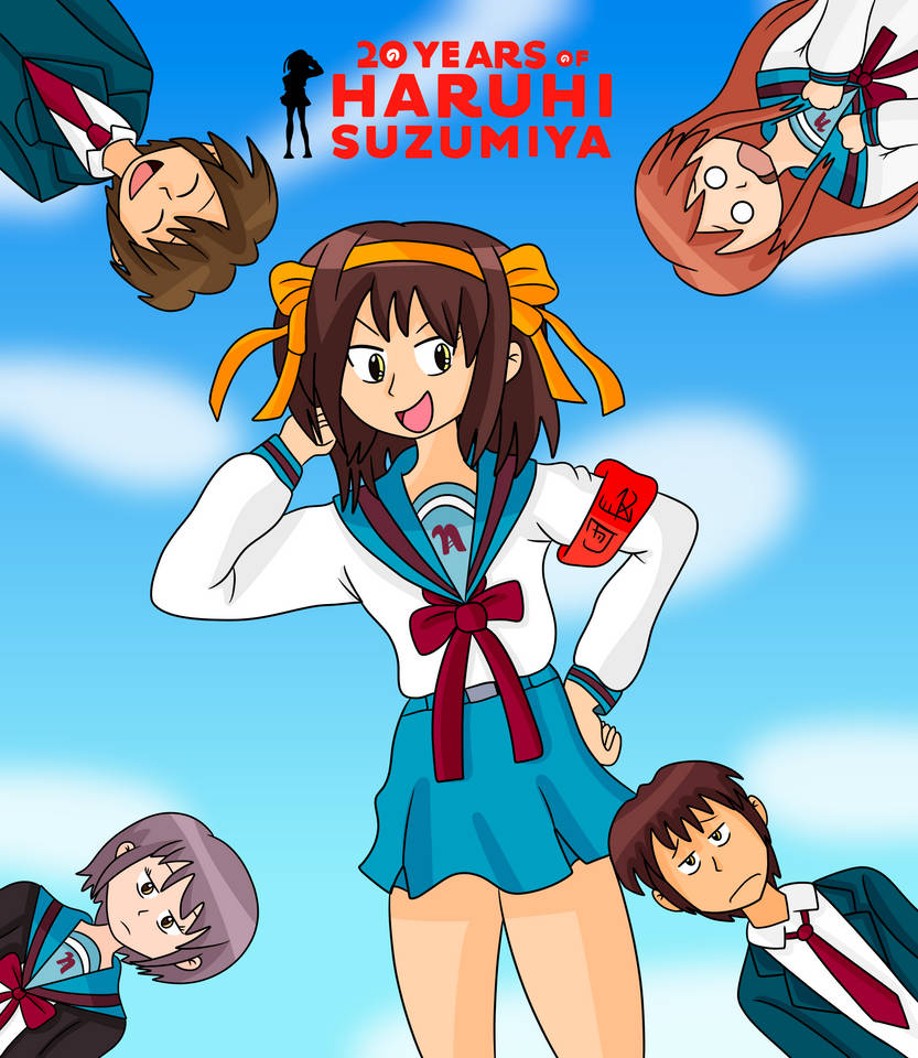 20 Years of Haruhi Suzumiya by AfroOtaku917 on DeviantArt
