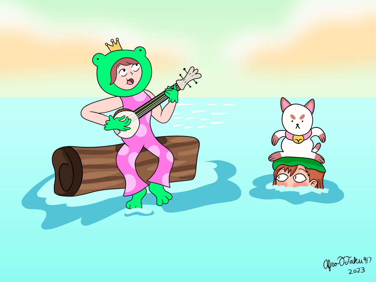 One Froggy Evening by AfroOtaku917 on DeviantArt