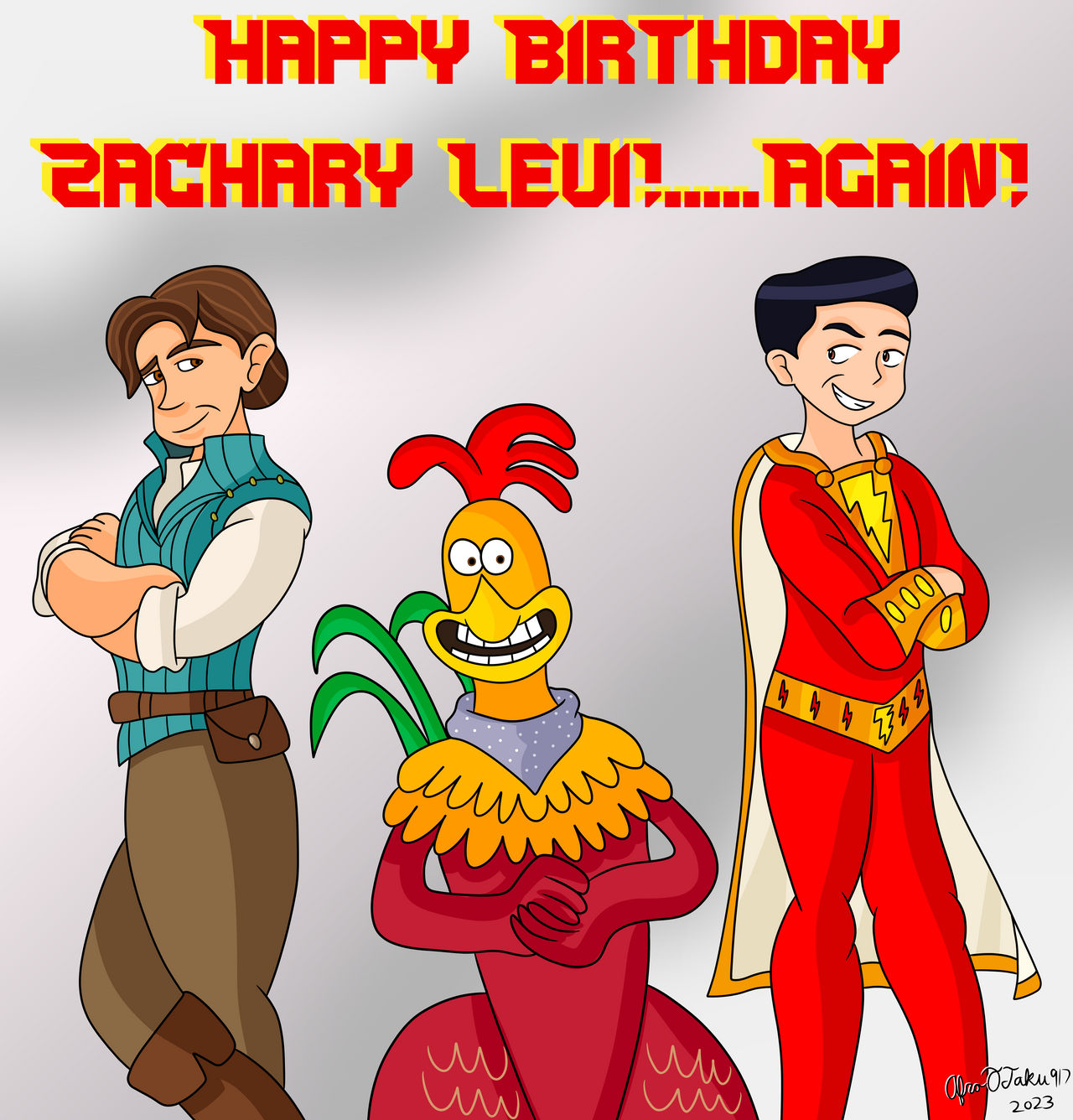 Zachary Levi Birthday Tribute….Again! by AfroOtaku917 on DeviantArt