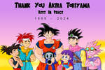 Thank You Akira Toriyama by AfroOtaku917