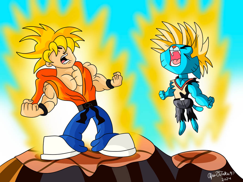 Super Saiyan Match by AfroOtaku917 on DeviantArt