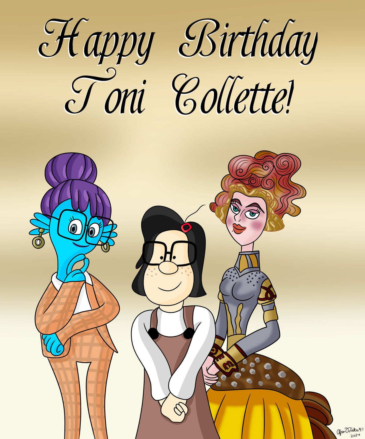 Toni Collette Birthday Tribute by AfroOtaku917 on DeviantArt