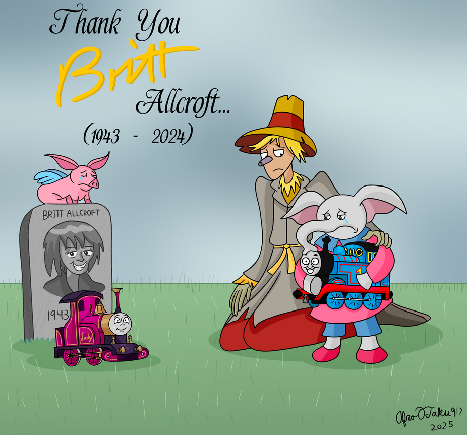Thank You Britt Allcroft By Afrootaku917 On Deviantart Thank You Britt Allcroft By Afrootaku917 On Deviantart