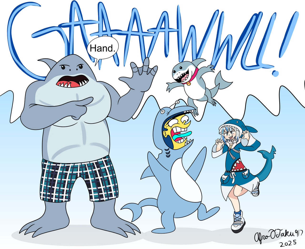 Shark Deviantart Shark Friends by AfroOtaku917 on DeviantArt