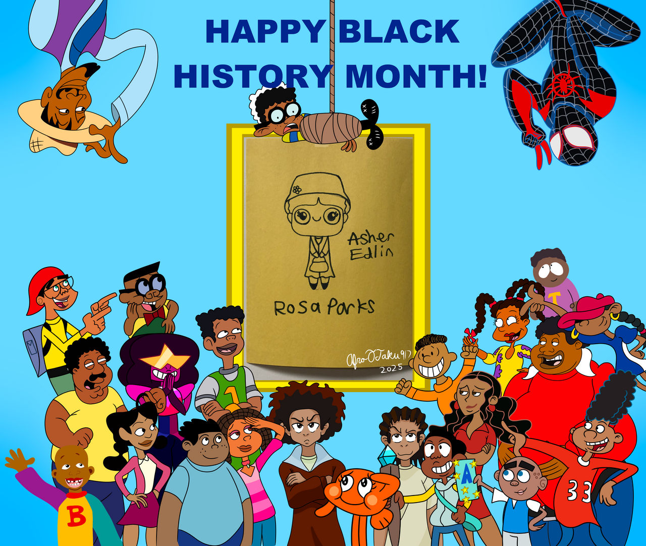 Deviantart Hisory Happy Black History Month! by AfroOtaku917 on DeviantArt