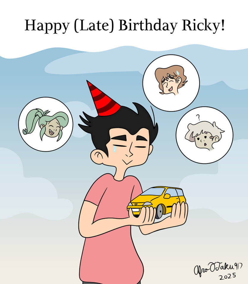 Ricky's Belated Birthday by AfroOtaku917 on DeviantArt