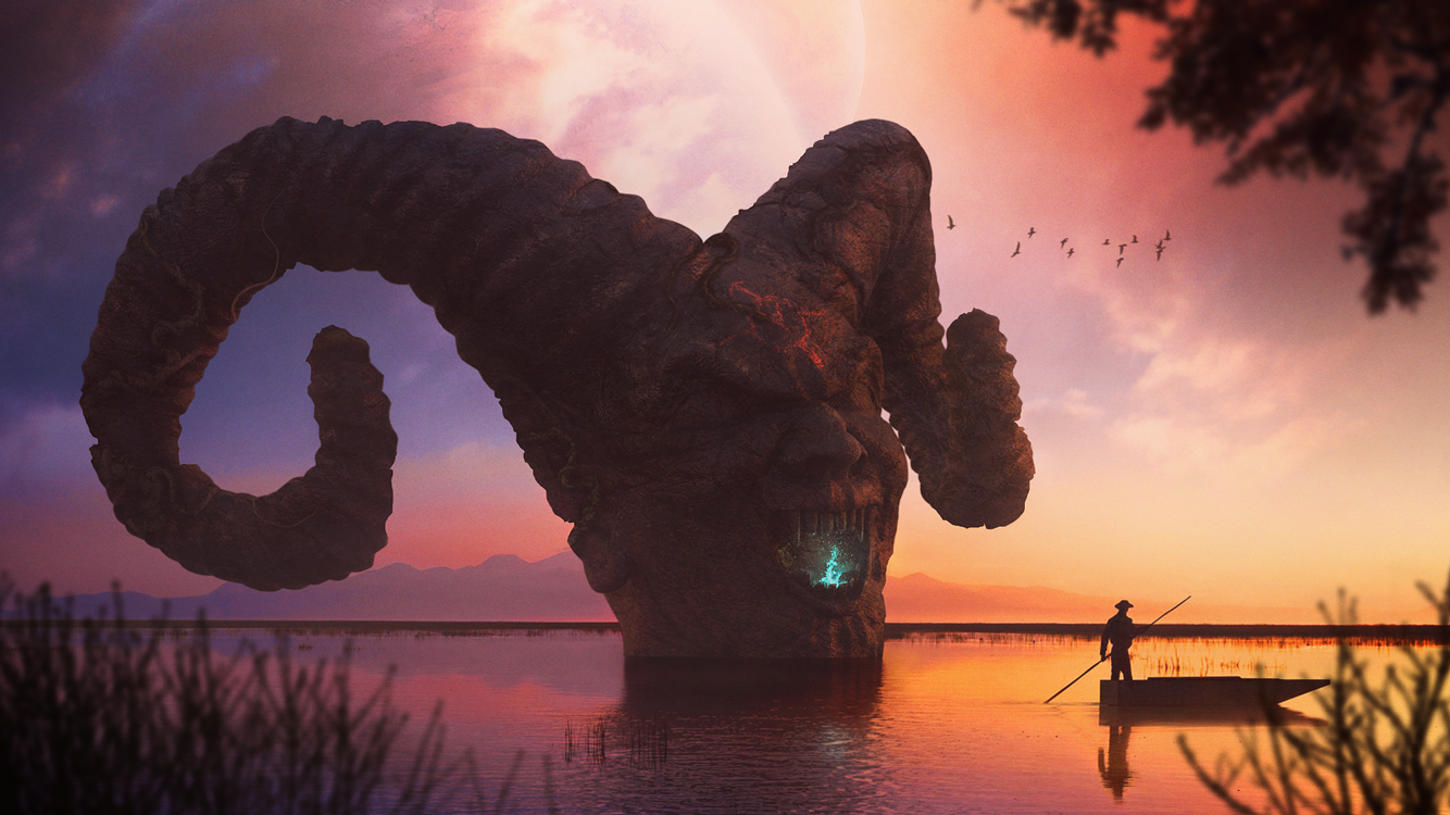 Demon's Lake by shahanb