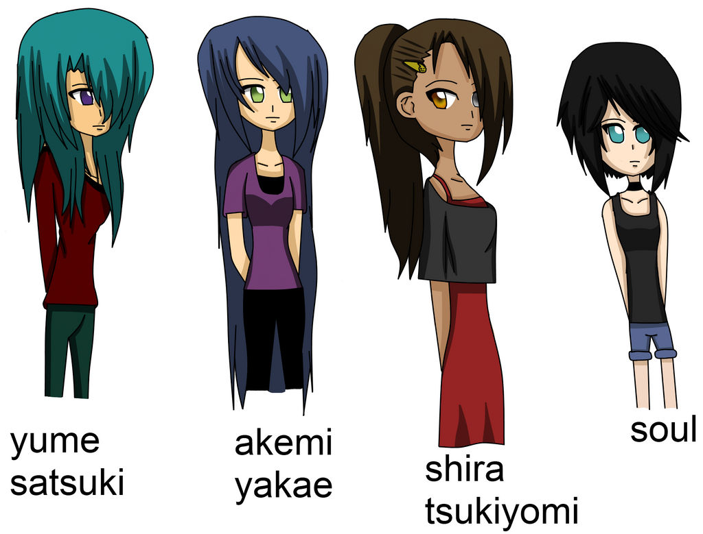 Yume Satsuki akemi Yakae Shira Tsukiyomi soul By LynX2000 On DeviantArt yume-satsuki-akemi-yakae-shira-tsukiyomi-soul-by-lynx2000-on-deviantart