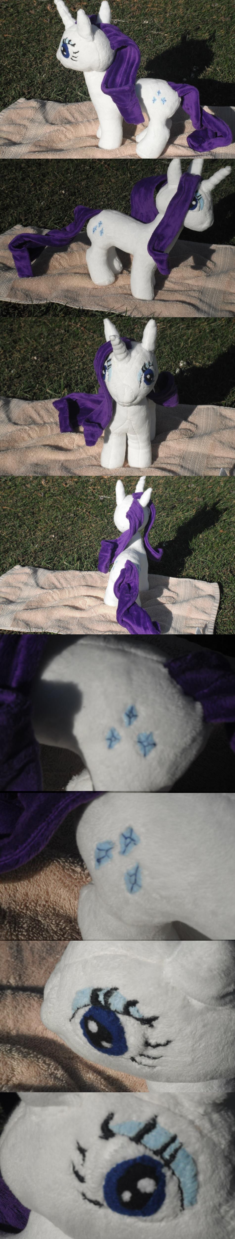 Behold, Ponyville! It is I! Rarity! -Plush-