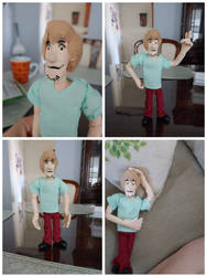Shaggy Stop-Motion Doll