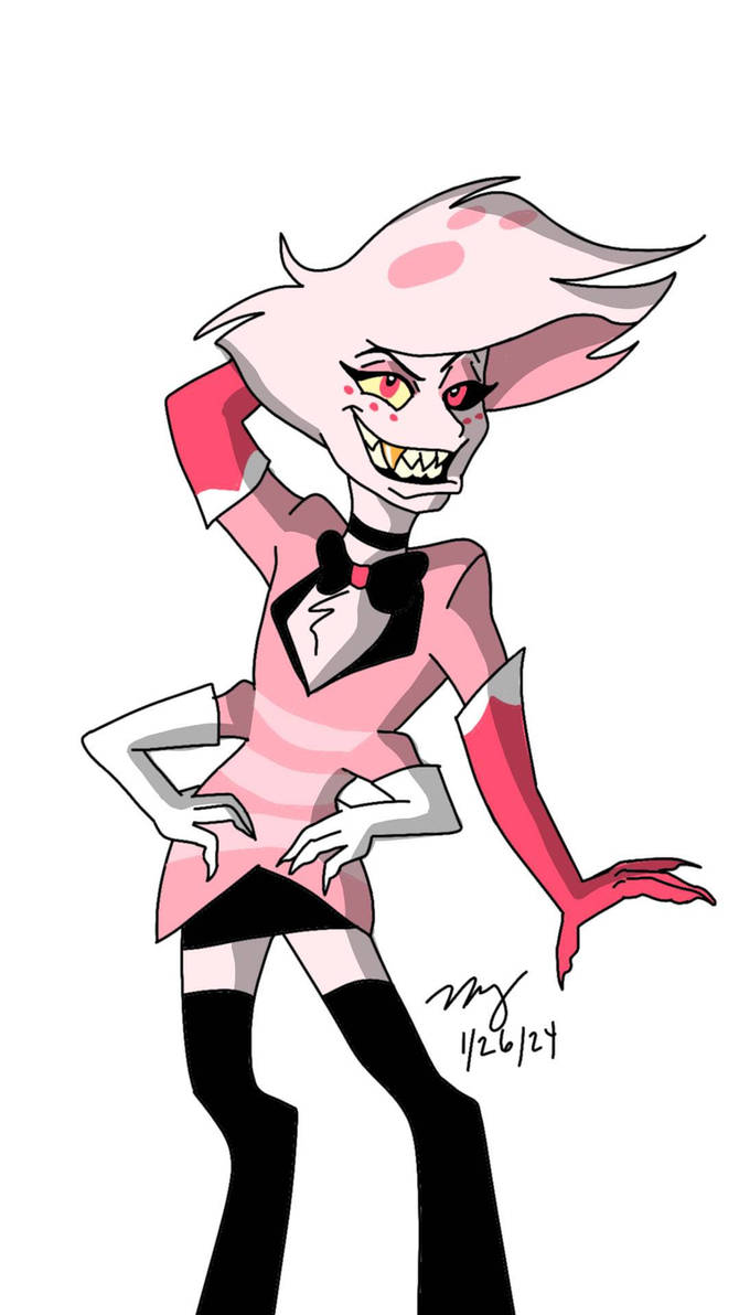 Angel From Hazbin Hotel In My Style By Pythonorbit On DeviantArt Angel from hazbin hotel in my style by pythonorbit on deviantart