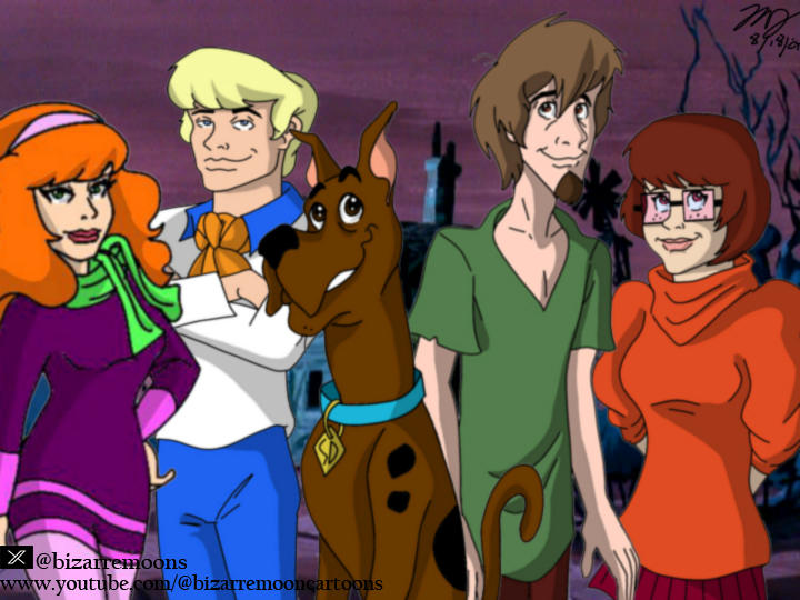Scooby Doo Gang In My Style By Pythonorbit On DeviantArt Scooby doo gang in my style by pythonorbit on deviantart
