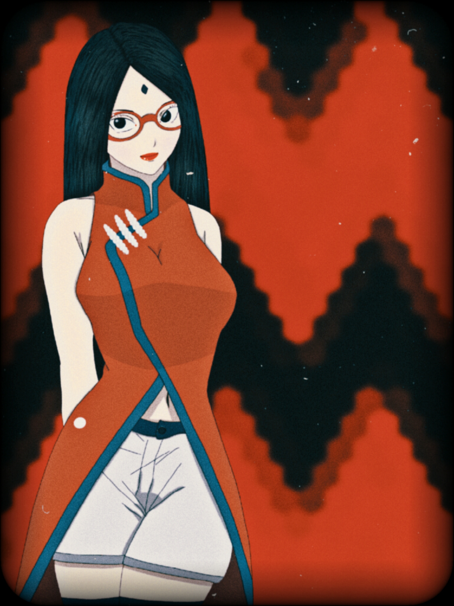 Adult Uchiha Sarada by: Alucardkun by AlucardkunDesign on DeviantArt