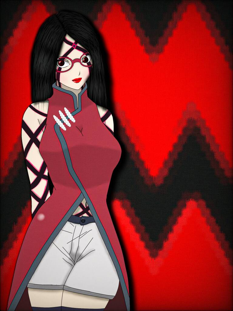 Adult Sarada Uchiha by zsswitchoff on DeviantArt