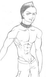 Shirtless Anime-Style Duncan