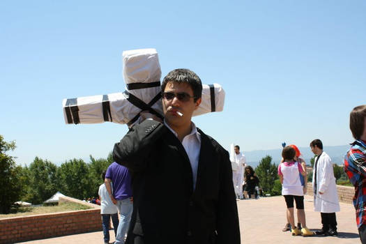 Cosplay Reverendo Wolfwood