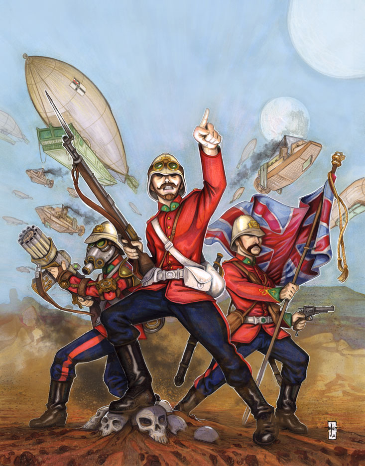 Space: 1889 - Mars Needs Steam! Original version by Everwho on DeviantArt