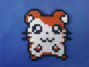 Hamtaro he is in my door