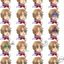 [RPGMaker MV] Faceset - Chibi America