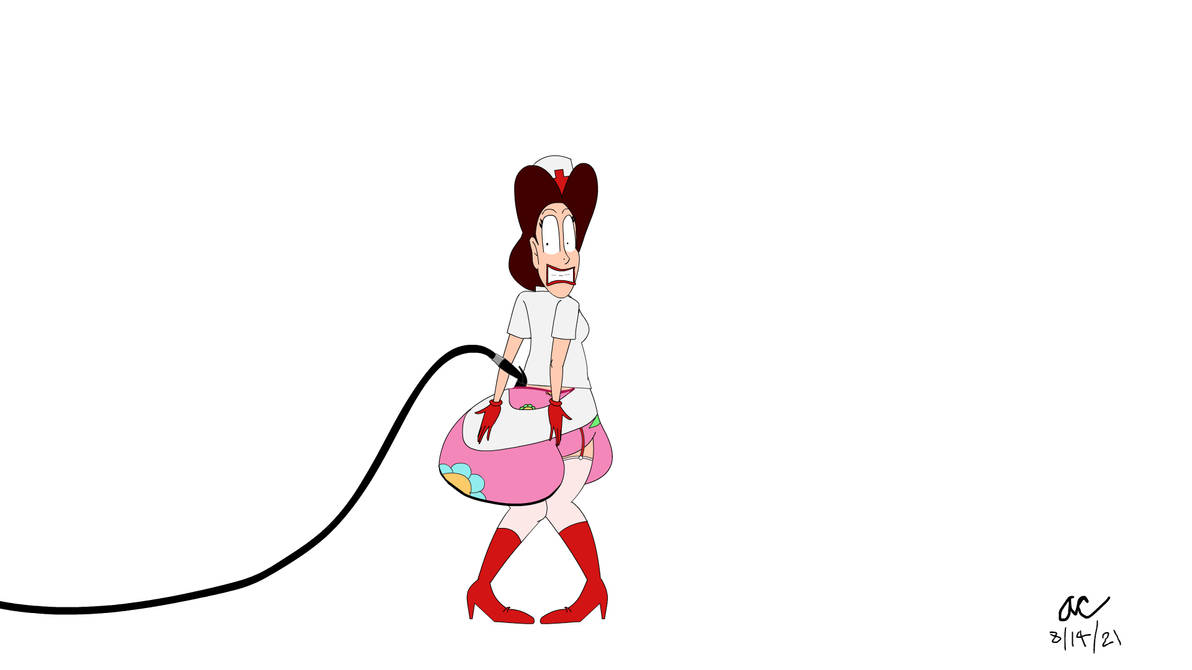 Nurse underwear inflation 2/3 by Gio402 on DeviantArt