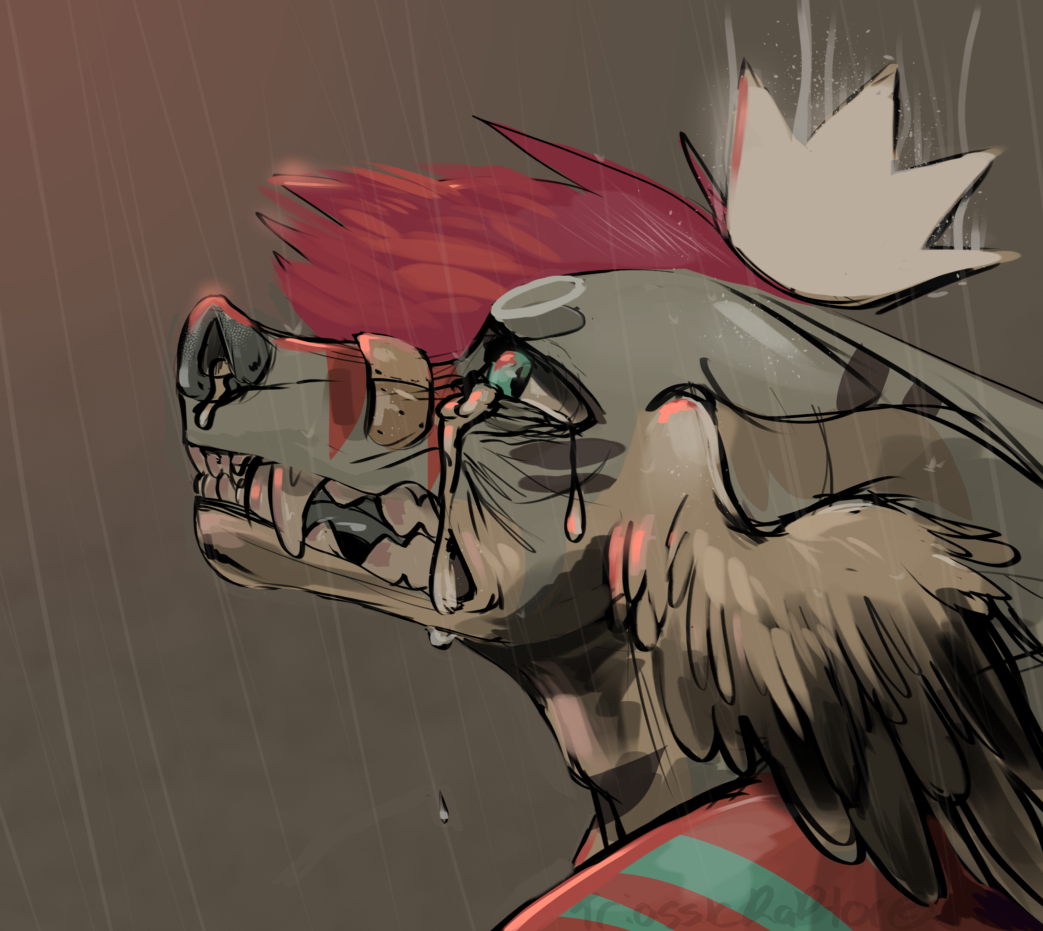 Servious Crying