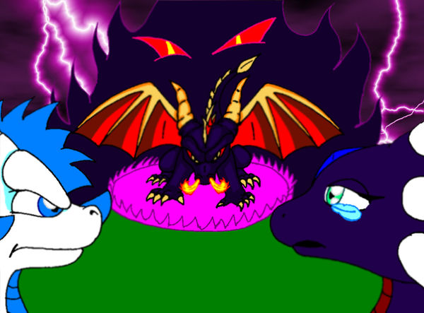 Dark Spyro by SkylertTH on DeviantArt