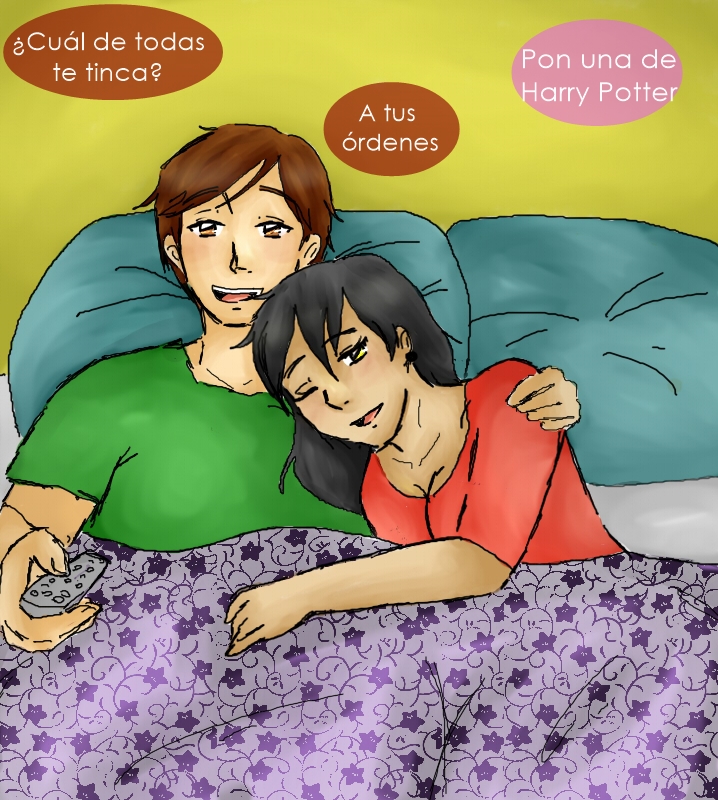 Manolo y micaela mirando tv :D by KonataDei14 on DeviantArt Manolo y micaela mirando tv :D by KonataDei14 on DeviantArt
