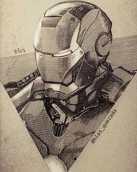 Iron Man - achurado by Blas