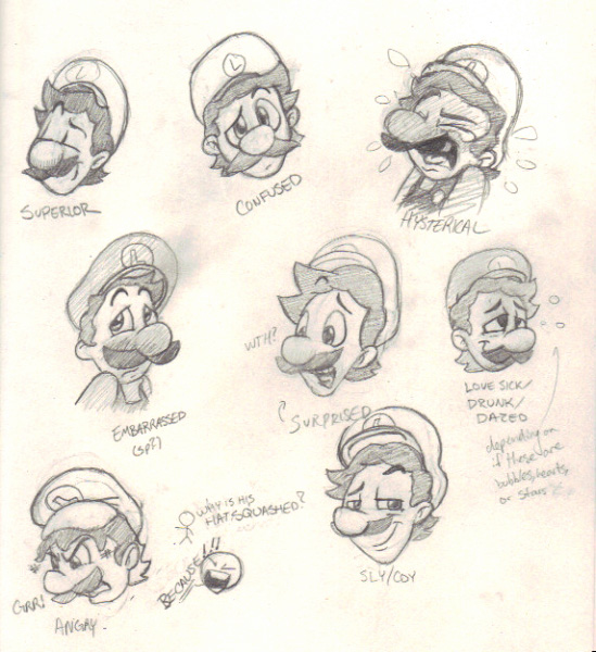 Luigi Expressions