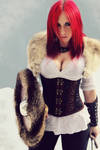 Shield Maiden in the Snow
