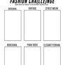 Fashion Challenge [Template]