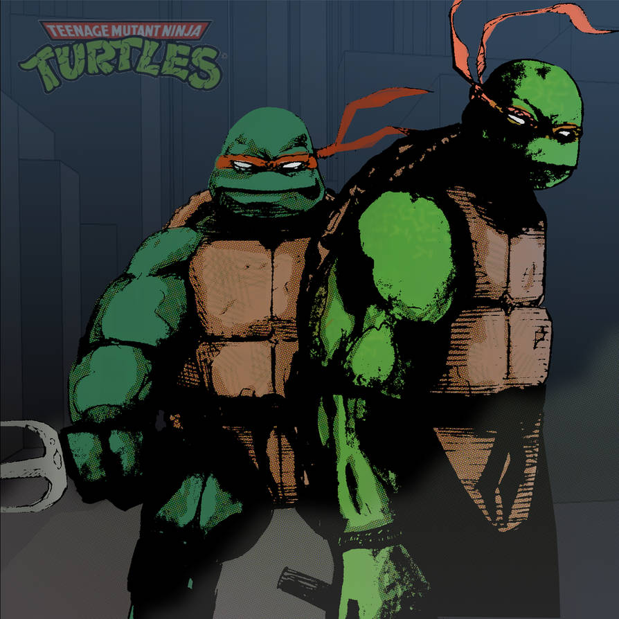 Rouph Raph Mikey and Raph from TMNT rough by 1frankcastle4 on DeviantArt