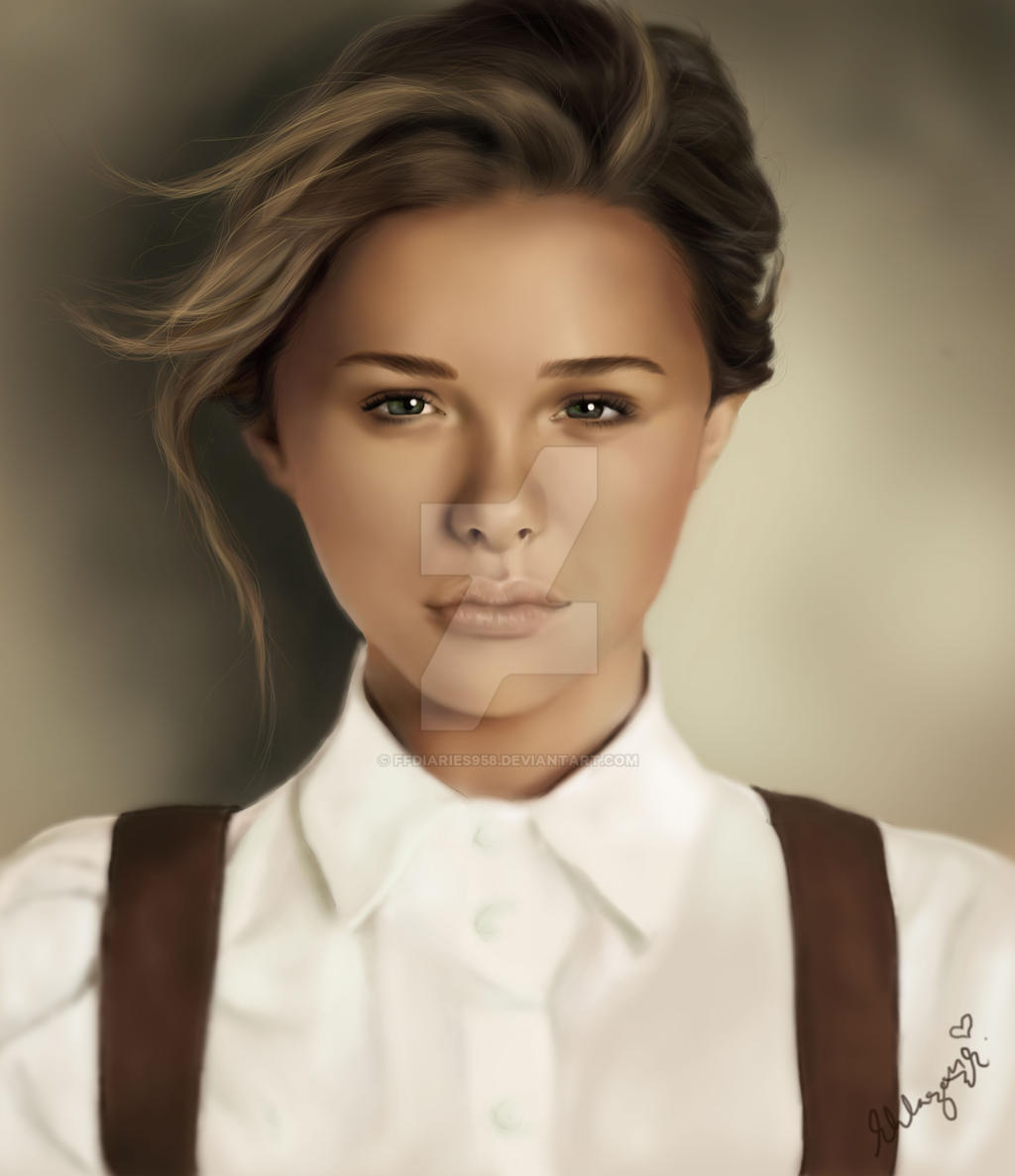 Chloe Moretz Digital Painting