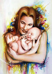 Commission '14: Mother and Child