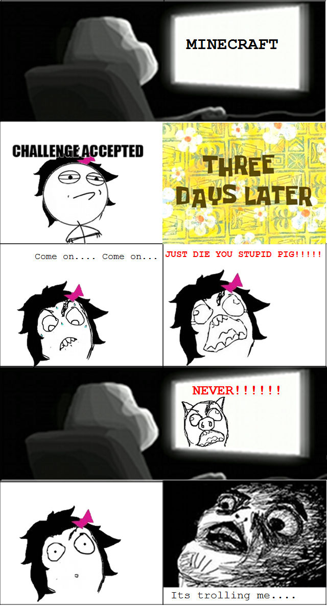 Minecraft Rage by ameliaparcel on DeviantArt