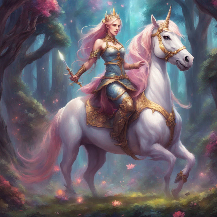 Giant Princess Riding Mongo Princess Riding A Unicorn by lily569 on DeviantArt