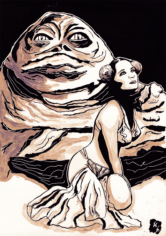 Jabba et Leila