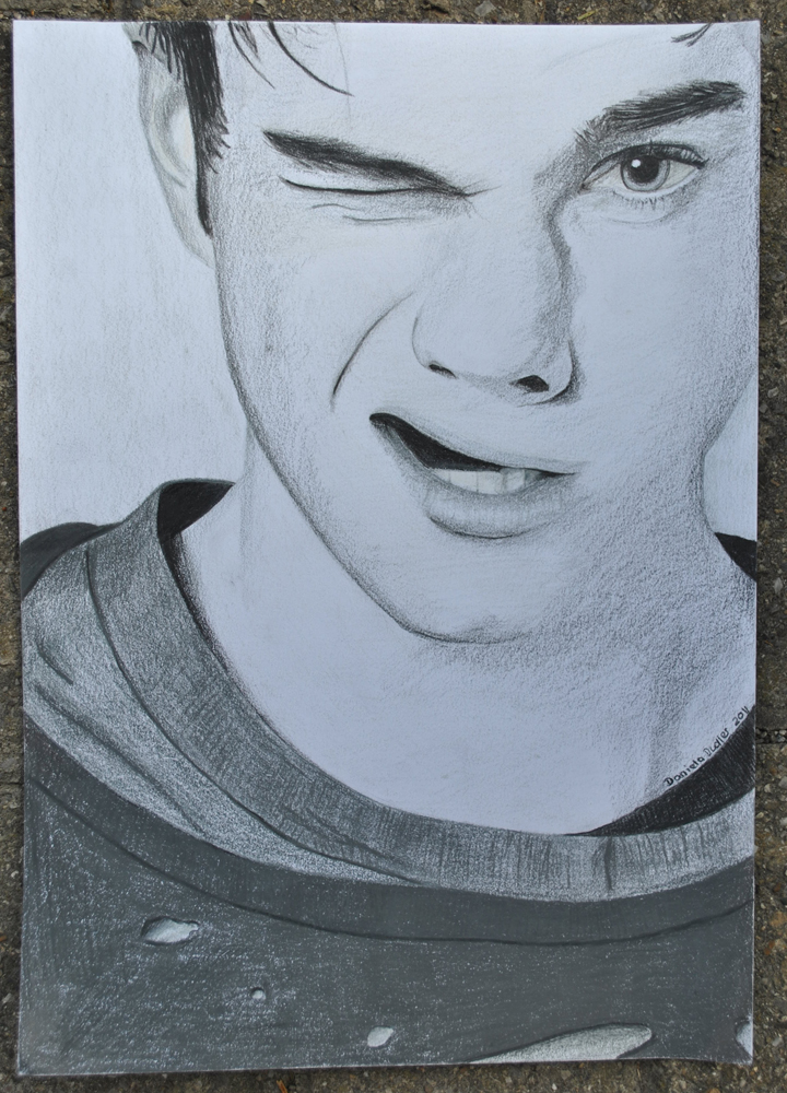 Chris Colfer VF Italy Drawing